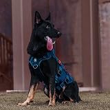 OneTigris No Pull Dog Harness Large Mesh MOLLE Vests with Handles view 8