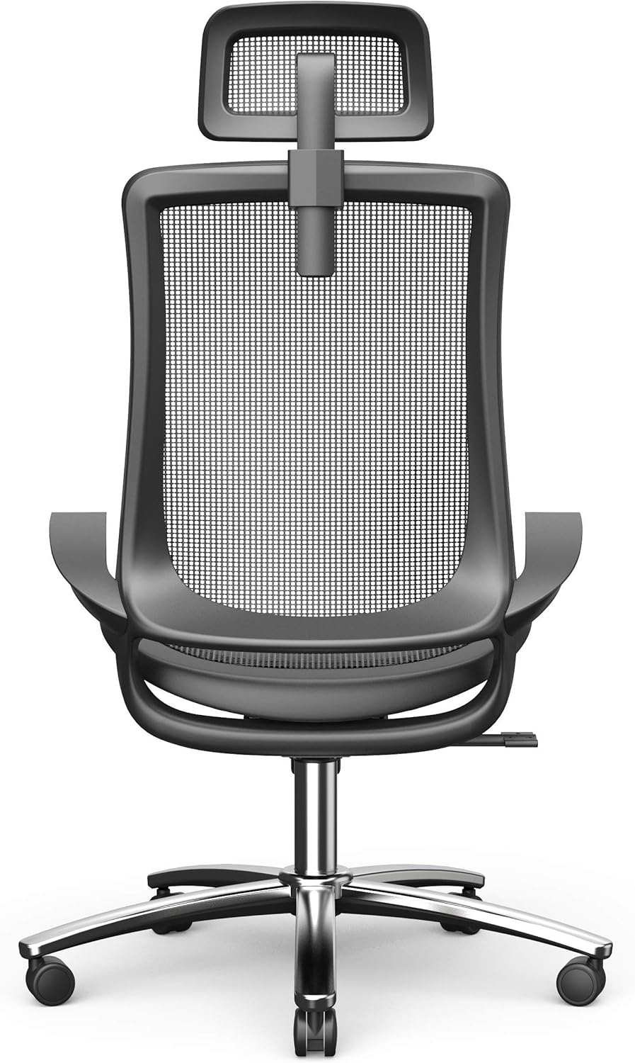 Ergonomic Office Chair with Breathable Mesh Seat -Computer Chair with Adjustable Seat Height and Back Recline - Desk and Task Chair with Firm Arm Rests (Sturdy Chair): Kitchen & Dining