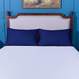 NTBAY 4 Pack 50x75 cm Navy Microfiber Pillowcases Wrinkle Fade Stain Resistant view 4