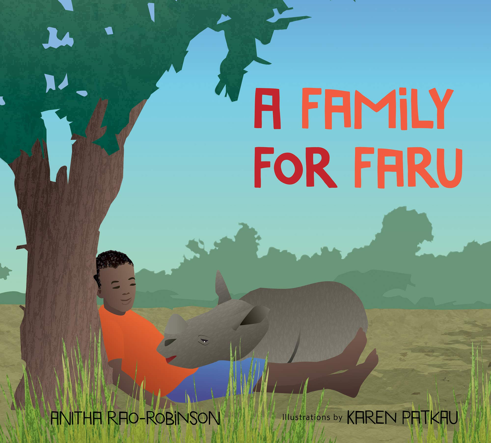 A Family for Faru: Rao-Robinson, Anitha, Patkau, Karen: 9781772780963: Books - Amazon.ca