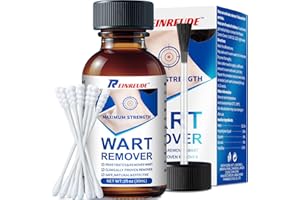 REAUA Skin Tag Removal Kit - 30ml at Home Skin Tag Remover - 17% Salicylic Acid Wart Remover Freeze Off, Fast-Acting on Plantar Warts, Common Warts, Flat Wart, Corns and Genital Wart(1Pcs) 2A