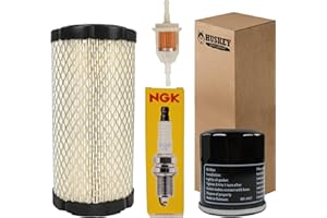 HUSKEY PARTS COMPANY Huskey Tune Up Kit for EZGO TXT RXV 2008+ Golf Cart W/Kawasaki Engine, NGK Spark Plug, Air Filter, Oil Filter, Fuel Filter…
