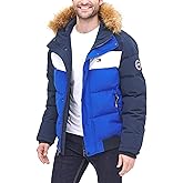 Tommy Hilfiger Men's Arctic Cloth Quilted Snorkel Bomber Jacket (Standard and Big & Tall)