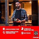 Topline Instant Fire Starter Lighters Multipack 500 Odourless Fire Lighters view 5