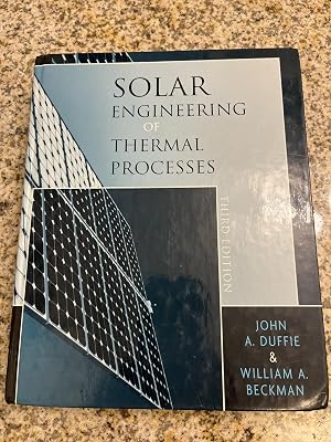 Solar Engineering of Thermal Processes