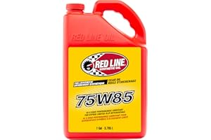 Red Line 50105 75W85 GL-5 Full Synthetic Gear Oil for Hypoid Limited Slip Differentials - 1 Gallon