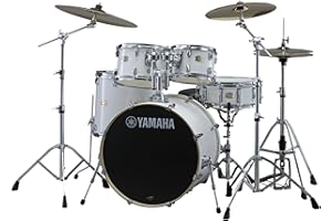 Yamaha Stage Custom Birch 5pc Drum Shell Pack - 22" Kick, Pure White