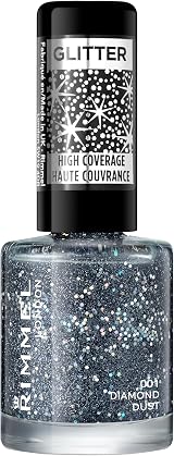 Rimmel London Glitter Top Coat Diamond Dust 8 ml Nail Polish