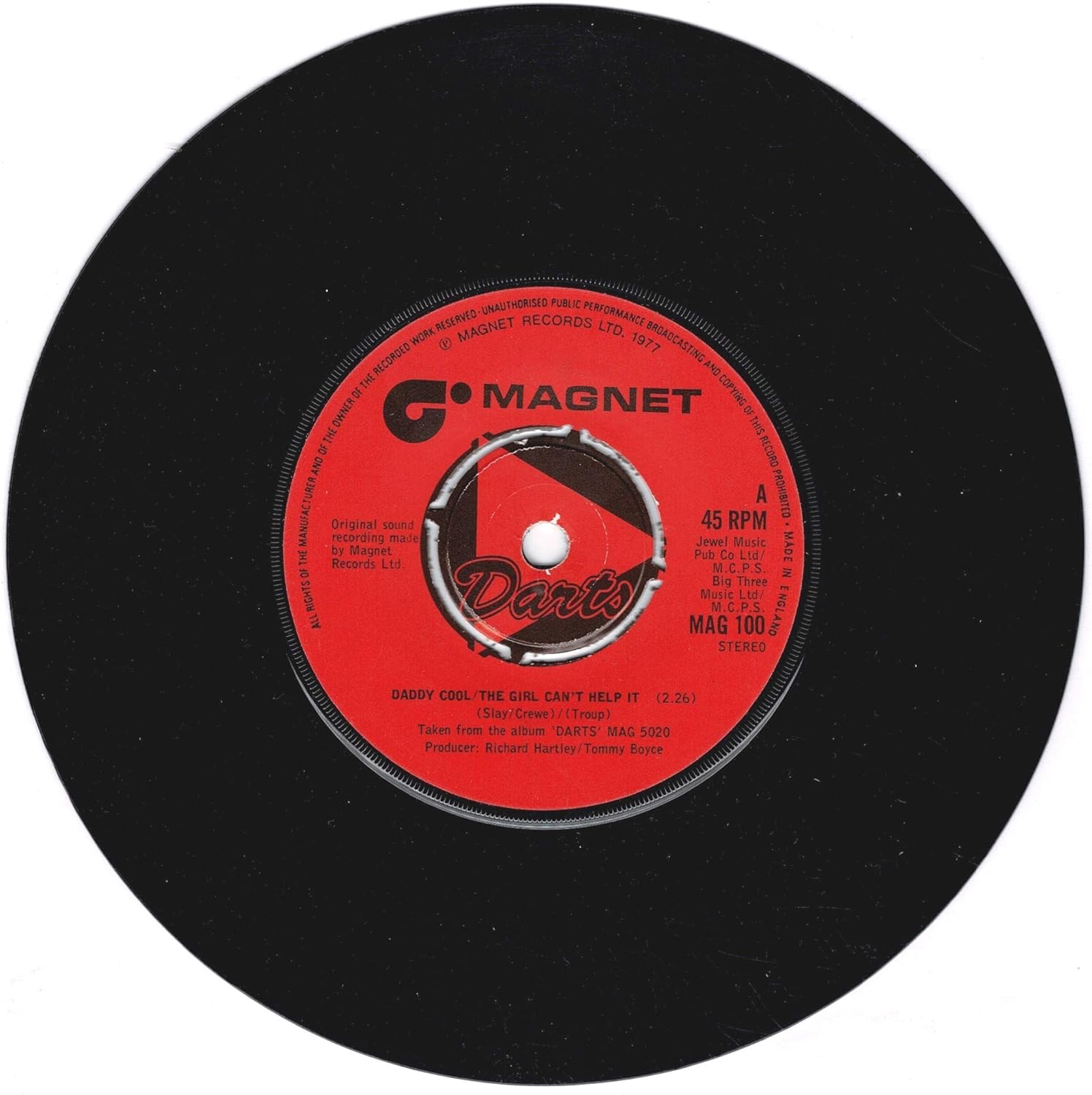 Darts Daddy Cool / The Girl Can't Help It Darts Amazon.fr Musique