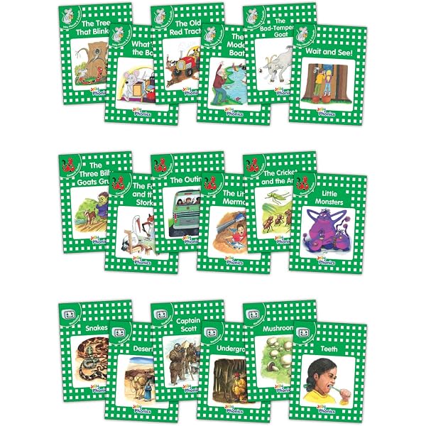 Jolly Phonics Readers, Nonfiction, Yellow Level (Pack Of 6): In