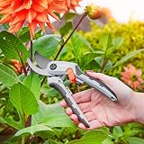 VonHaus 3Pc Garden Shears Set - Telescopic Lopper, Hedge Shears, Secateurs view 8