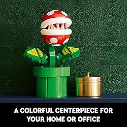 LEGO Super Mario Piranha Plant, Build and Display