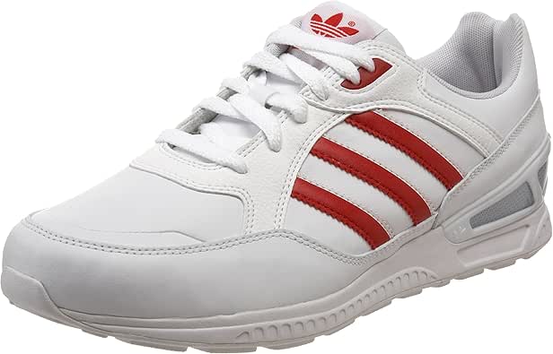 Amazon.com | adidas Originals Men's ZX 95 Fashion Sneaker, Running White/Light Scarlet, 13 M US 