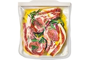 OXO Good Grips Silicone Reusable Bag – Gallon Bag (128 oz) - Oat