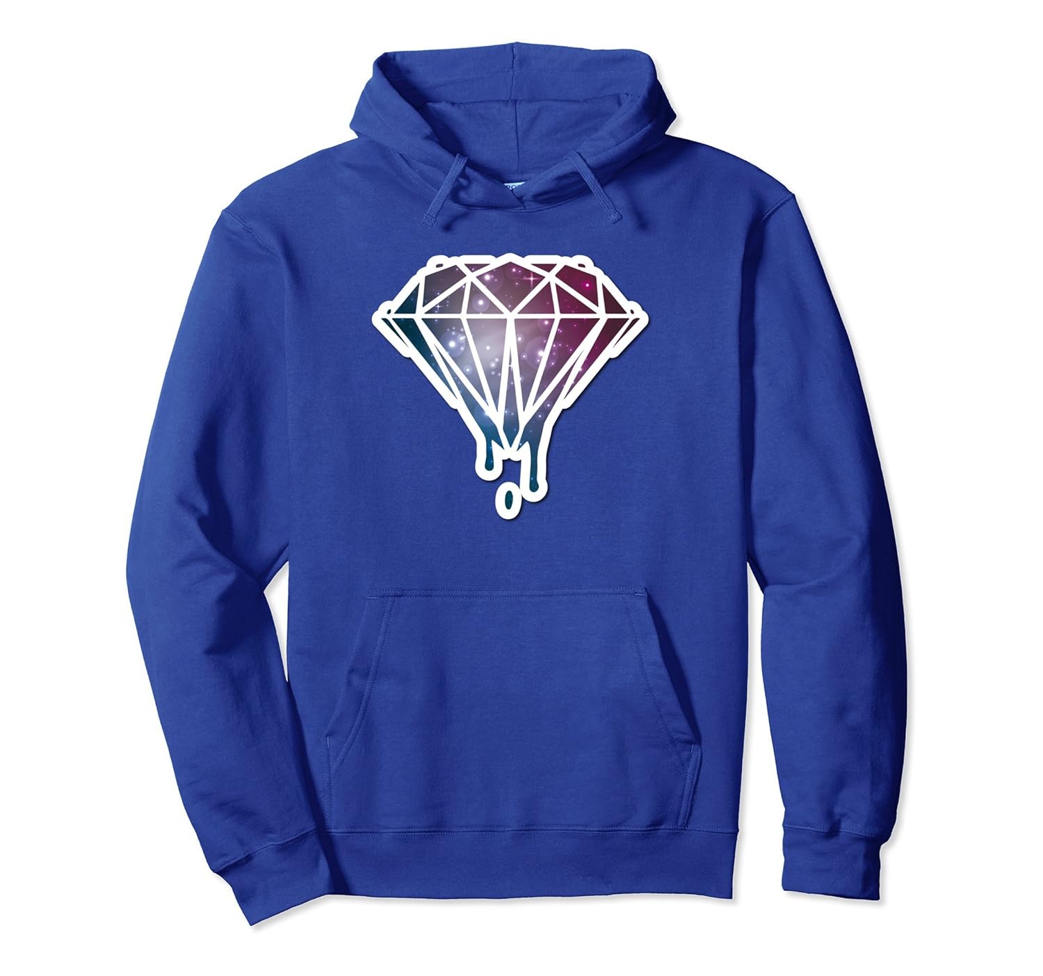 Cool Unique Beautiful Galaxy Diamond Shape Cosmos Hoodie-ANZ