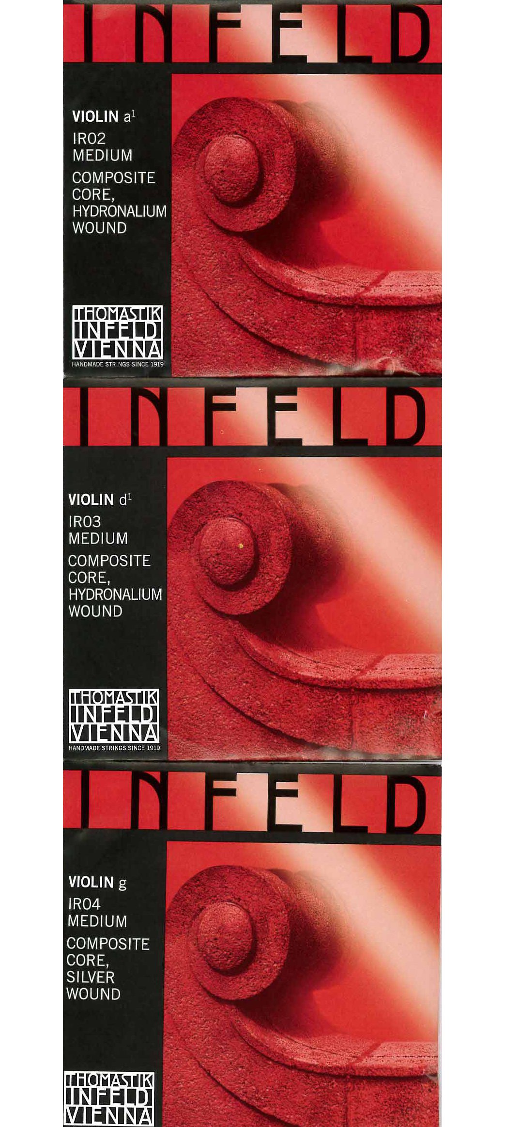 THOMASTIK INFELD RED 4/4バイオリン弦 A・D・Gセット商品画像