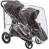 SASHA'S Rain and Wind Cover for Baby Jogger City Select Double Stroller (Stroller not Included) Made in USA