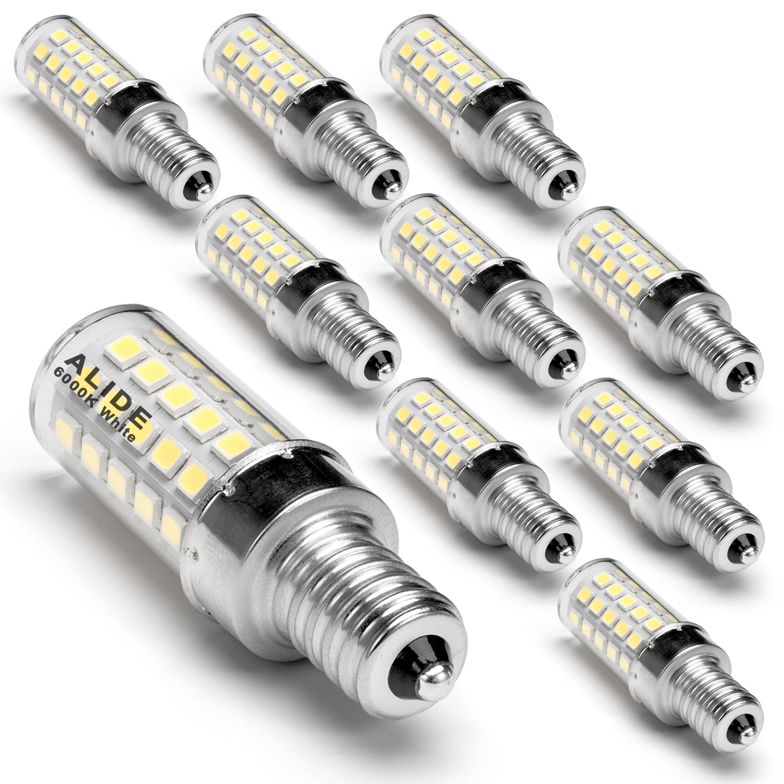 thumbnail image 2 of 5-Pack E12 LED Corn Bulbs – 7W, Candelabra Base, 6000K Daylight White For Ceiling Fans 2 of 4