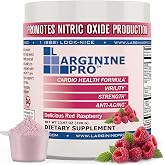 L-ARGININE PRO | 5,500mg L-Arginine Plus L-Citrulline 1,100mg | Powder Drink Mix | Nitric Oxide Booster | Supports Pre Workout Energy for Men &amp; Women (1Jars)