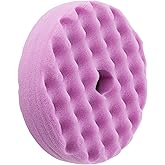 3M Perfect It 1 Step Foam Finishing Pad, 33034, Quick Connect, Surface Buffing, Collision Repair, High Gloss Polish, 6 in