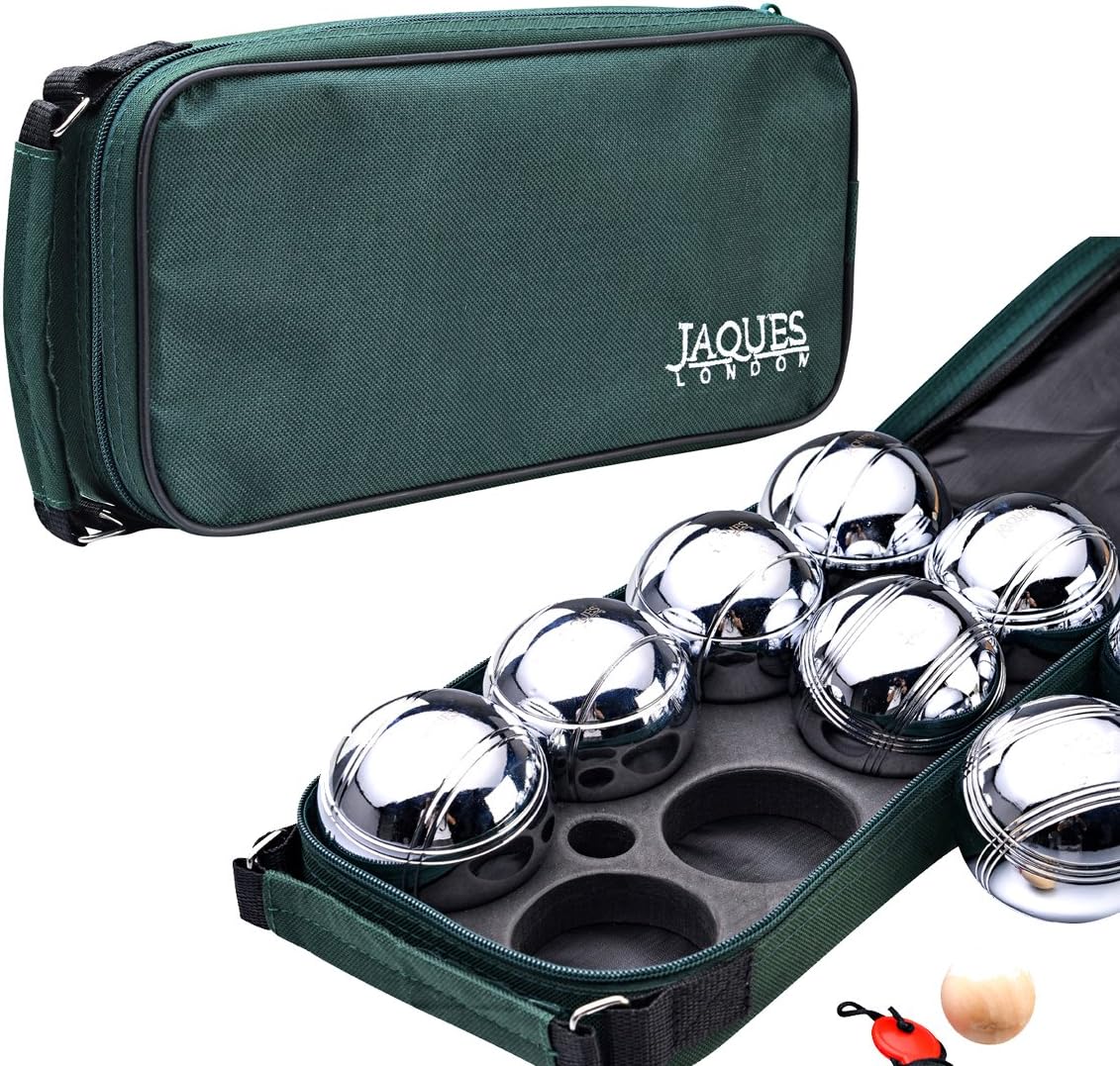 Jaques of London Boules Set, Chrome