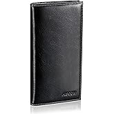 HISCOW Minimalist Checkbook Cover - Full Grain Leather