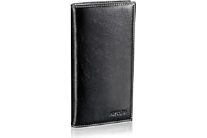 HISCOW Minimalist Checkbook Cover - Full Grain Leather