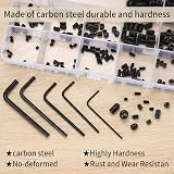 Xiaomoyu 240 Pcs Grub Screws Set M3-M8 Cup Point Hex Socket with Wrench view 6