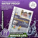 G4Gadget A4 Punched Pockets 500 Pack 30 Micron 10-15 Sheets Value Set view 4