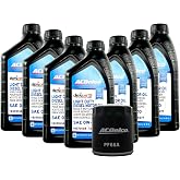 AC Delco DexosD 0w-20 Engine Oil and Oil Filter Change Kit For 3.0L Duramax Diesel LM2