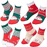 Moon Tree Boys Girls Thick Cotton Socks Christmas Socks Kids Warm Socks Winter Thermal Crew Socks