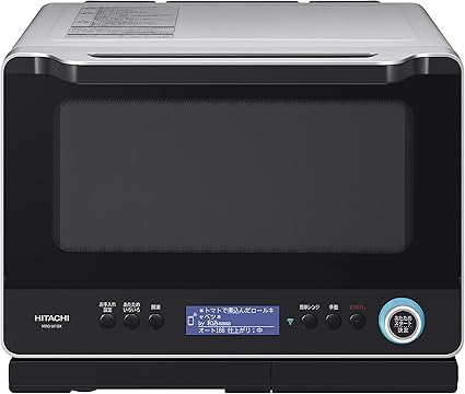 Amazon 日立 スチームオーブンレンジ 30l スマートフォン連携 ダブル高速ヒーター熱風2段オーブン 過熱水蒸気 Wスキャン調理 ワイド フラット庫内 外して丸洗いテーブルプレート ヘルシーシェフ Mro W10x H 日立 Hitachi 電子レンジ オーブン