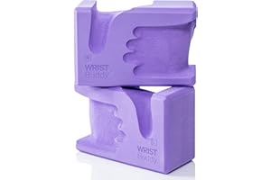 WRIST BUDDY WRISTBuddy® Yoga Blocks 2-Pack (Left + Right) — Ergonomic, Hand-Shaped EVA Blocks for Wrist Relief & Better Grip | Doctor-Designed Support for Yoga, Pilates, Handstands, Push-Ups & Rehab
