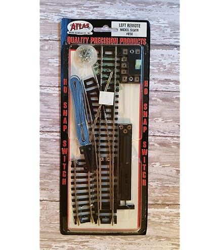 Amazon.com: Code 83 Nickel Silver Manual Snap Switch Left HO Scale