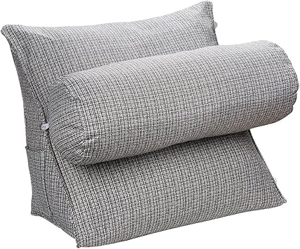 Halovie Wedge Pillow Throw Back Support Triangle Pillow Angle