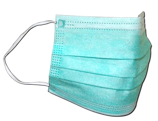 100 Stück Einweg OP-Maske Gesichtsmaske Mundschutz Staubschutz Infektionsschutz BFE 99,8%