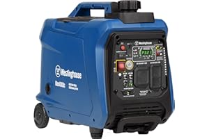 Westinghouse Outdoor Power Equipment 4000 Peak Watt Super Quiet Portable Inverter Generator, Remote Electric Start with Auto Choke, RV Ready 30A Outlet, Gas Powered, CO Sensor, Parallel Capable