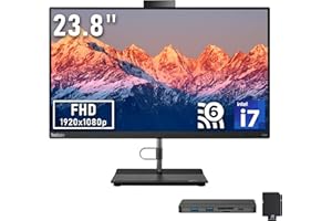 Lenovo ThinkCentre Neo 30A Gen 4 All-in-One Desktop, 23.8" FHD Display, Intel i7-13620H, 16GB DDR4 RAM, 1TB SSD, UHD Graphics