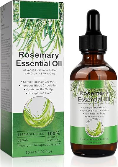 IFUDOIT Rosemary Oil for Hair Growth 60ml Pure Essential Oil