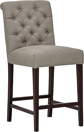 Amazon Com Stone Beam Carson Tufted Counter Height Kitchen