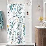 MAYZUS Small Stall Shower Curtain 36 x 72
