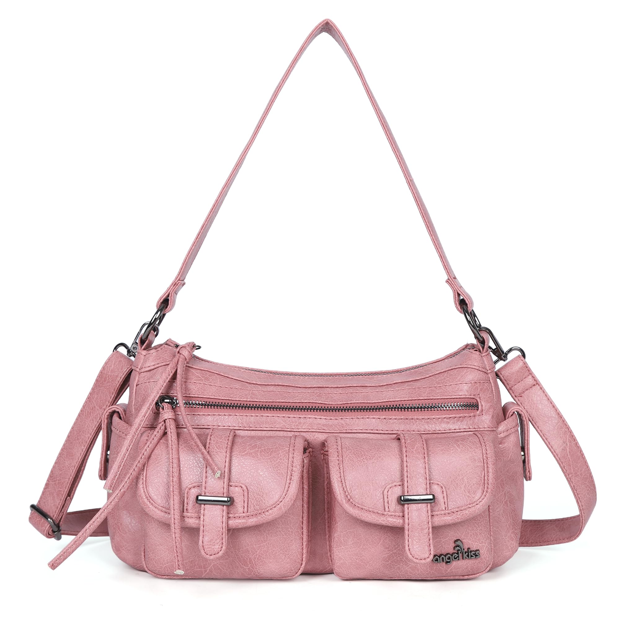 Angel Kiss Hobo Purses for Women Crossbody Shoulder