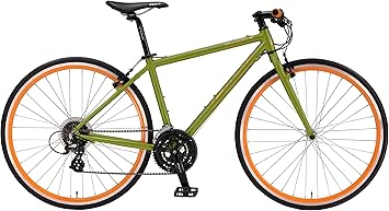 olive green bicycle