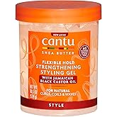 Cantu Shea Butter Maximum Hold Styling Gel With Jamaican Black Castor Oil