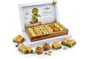 Anabtawi Special Assorted Sweets – Gourmet Sweets Baklava Gift Box, Mediterranean Desserts, Baklava Pastry Gift set, 250g