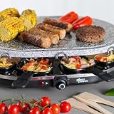 Giles & Posner Electric Stone Raclette Grill 8-Person 1200 W view 6