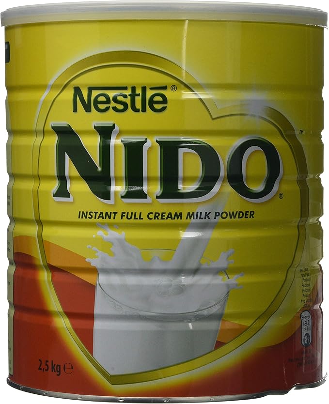 Nestlé Nido Milk Powder, 2.5 kg Amazon.co.uk Grocery