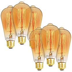 Basics Hardware Incandescent Edison Light Bulbs