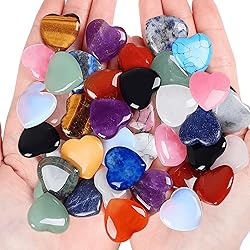 20PCS Crystals and Healing Gemstones Gem Stones