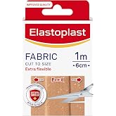 Elastoplast 3585999 Extra Sticky Fabric Strapping, 2.5cm x 3m | Extra flexible wound protection roll, water repellent, breathable, strong adhesion, protects from dirt and
